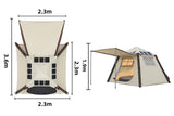 120W Solar-Ready Inflatable Camping Tent