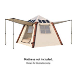 120W Solar-Ready Inflatable Camping Tent
