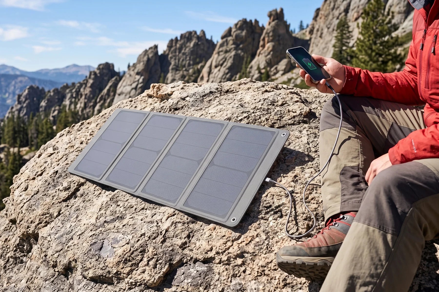 LINKSOLAR portable solar power bank