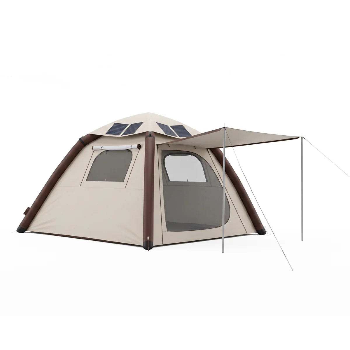52W Inflatable Solar Tent