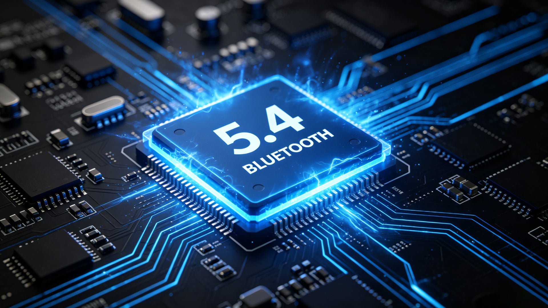 Bluetooth 5.4 chipset technology illustration